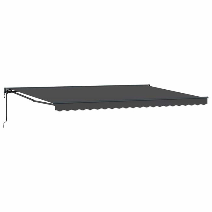 Cortina Retractabilă Antracit 500 × 300 cm Poliester și metal - WALTI WALTI