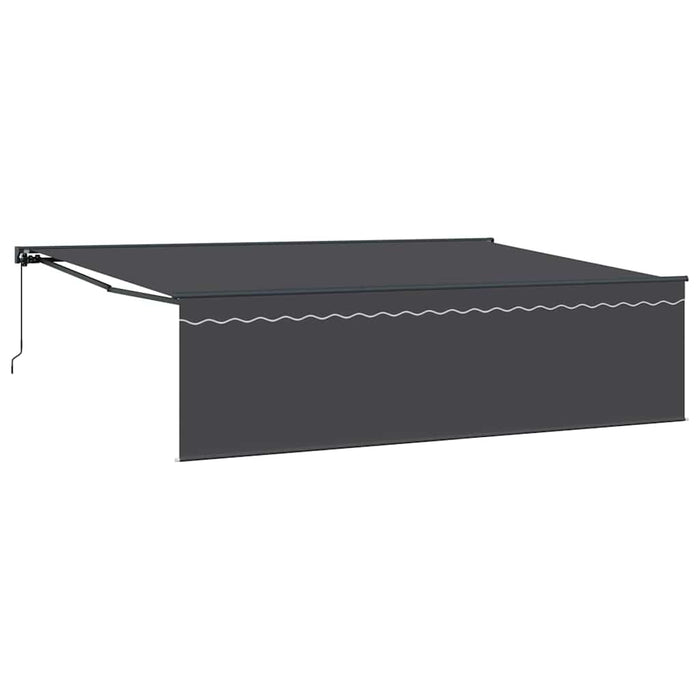Cortina Retractabilă Manual Antracit 500 × 300 cm - WALTI WALTI