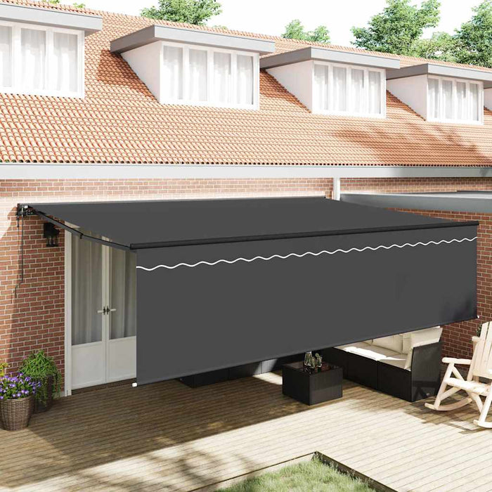 Cortina Retractabilă Antracit 500 × 300 cm - WALTI WALTI