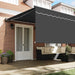 Cortina Retractabilă Antracit 500 × 300 cm - WALTI WALTI