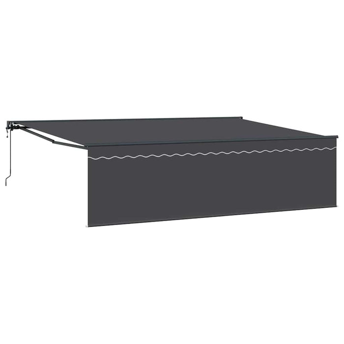 Cortina Retractabilă Antracit 500 × 300 cm - WALTI WALTI