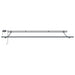 Marchiză retractabilă manuală cu LED, portocalie și maro, 500x300 cm - WALTI WALTI