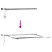 Marchiză retractabilă manuală cu LED, portocalie și maro, 500x300 cm - WALTI WALTI