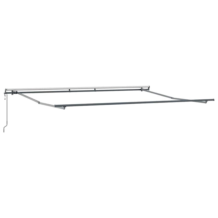 Cortina retractabilă automată Portocalie și Maro, 500 x 300 cm - WALTI WALTI