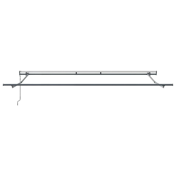 Cortina retractabilă automată Portocalie și Maro, 500 x 300 cm - WALTI WALTI