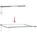Cort de Soare Retractabil Manual Portocalie și Maro 500 x 300 cm - WALTI WALTI