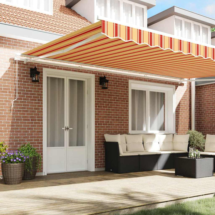 Obrele manual retractabil galben și portocaliu 500x300 cm de la - WALTI WALTI
