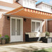 Pergola retractabilă manuală , galbenă și portocalie, 500 x 300 cm - WALTI WALTI