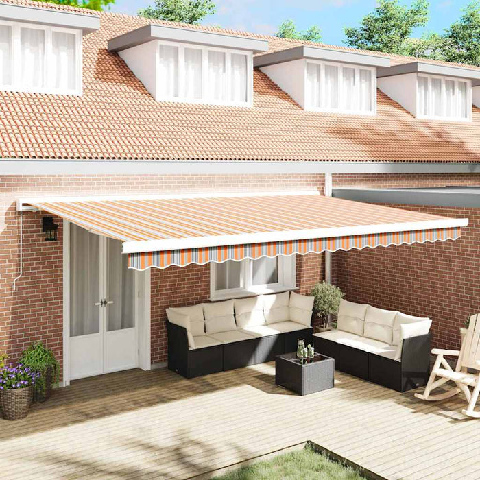 Copertină retractabilă Multicolour 500 × 300 cm WALTI