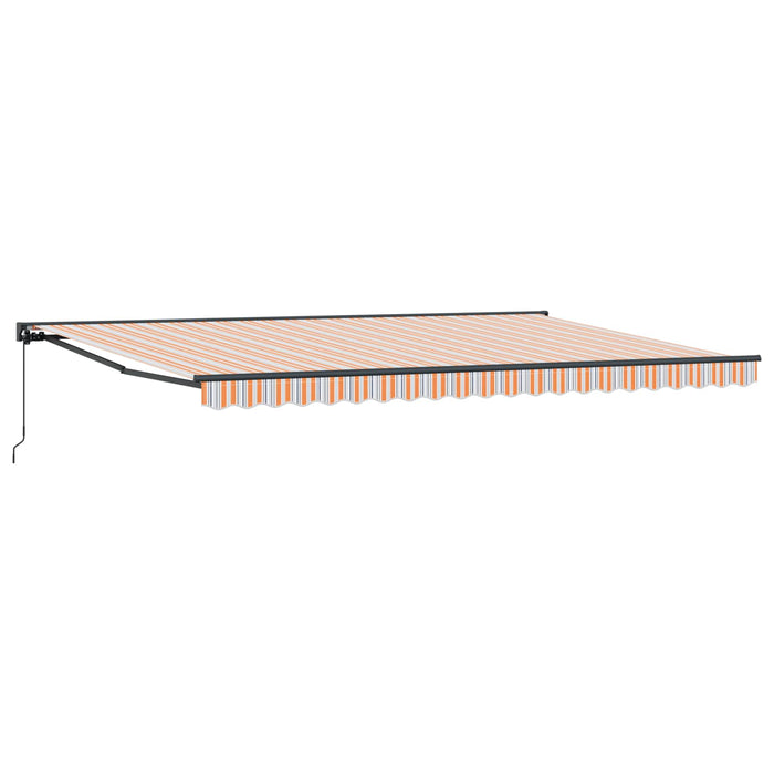 Cadru de copertină Albastru și portocaliu 500 × 300 cm WALTI