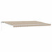 Cort electric retractabil Bej 500 × 300 cm - WALTI WALTI