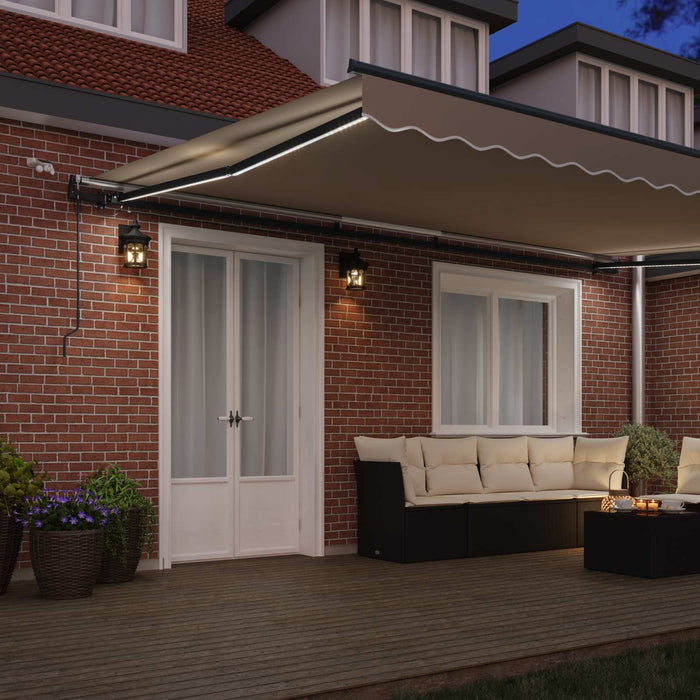 Țesătură pentru copertină cu Bej 500 × 300 cm Poliester - WALTI WALTI