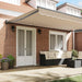Cortina Retractabilă Bej 500 × 300 cm Aluminiu și țesătură - WALTI WALTI