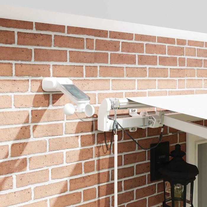 Cortina Retractabilă Alb 500 × 300 cm Poliester și metal - WALTI WALTI