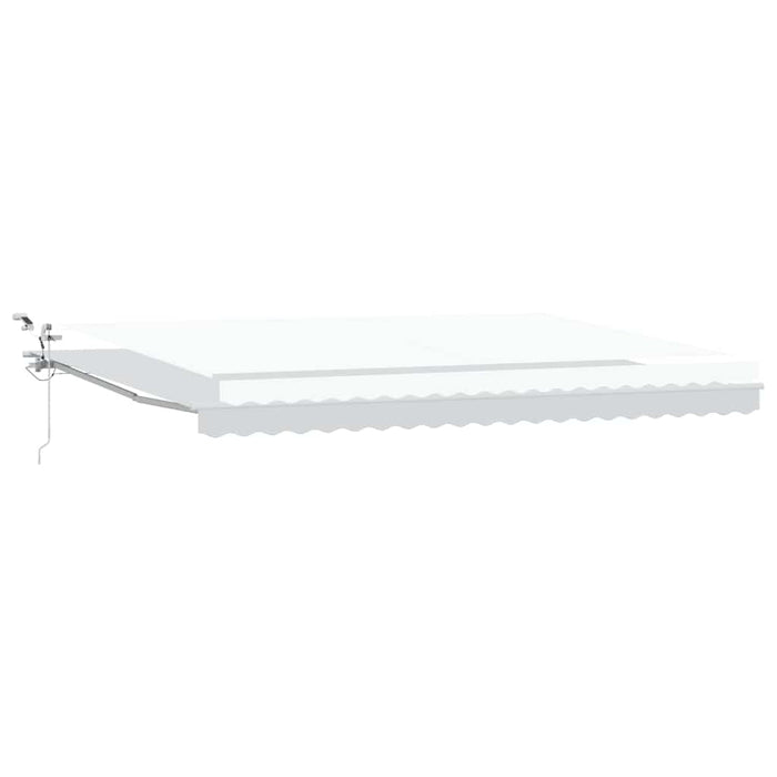 Cortina Retractabilă Alb 500 × 300 cm Poliester și metal - WALTI WALTI