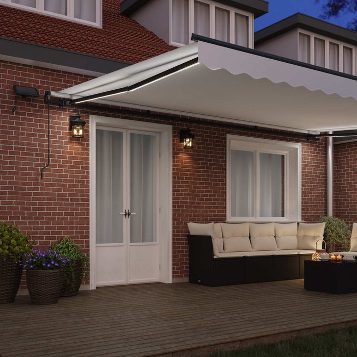 Cortina Retractabilă Manual Alb 500 ×300 cm țesătură - WALTI WALTI