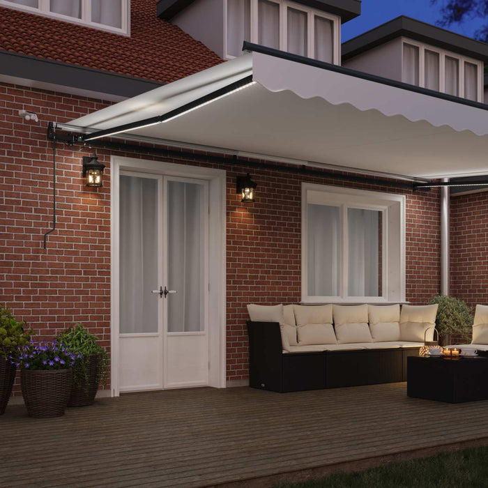 Țesătură pentru copertină cu Alb 500 × 300 cm Poliester - WALTI WALTI