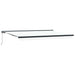 Cortina Retractabilă Alb 500 × 300 cm Stofă și Metal - WALTI WALTI