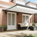 Copertină Alb 500 x 300 x 165 cm Poliester și Aluminiu - WALTI WALTI