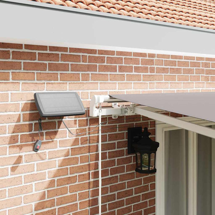 Cortina Retractabilă Manual Gri deschis 500 × 300 cm - WALTI WALTI