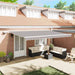 Cortina Retractabilă Manual Gri deschis 500 × 300 cm - WALTI WALTI