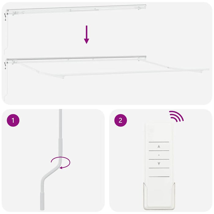 Cort electric retractabil Gri deschis 500 × 300 cm - WALTI WALTI