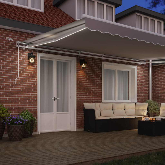 Cortina Retractabilă Gri deschis 500 × 300 cm - WALTI WALTI