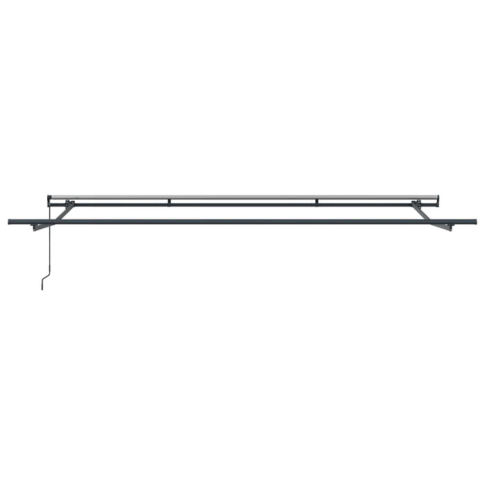 Cortina Retractabilă Gri deschis 500 × 300 cm Poliester și oțel - WALTI WALTI