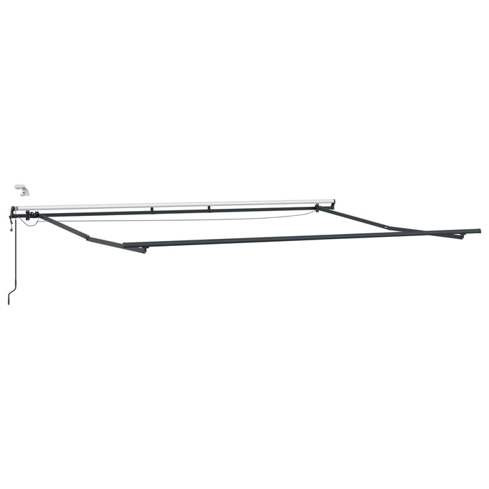 Țesătură pentru copertină cu Gri deschis 500 × 300 cm Poliester - WALTI WALTI