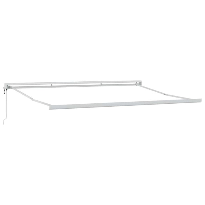 Copertină Gri deschis 500 x 300 x 165 cm Poliester și Aluminiu - WALTI WALTI
