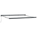 Copertină Gri deschis 500 x 300 x 165 cm Poliester și Aluminiu - WALTI WALTI