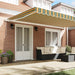 Cort electric retractabil Verde și galben 500 × 300 cm - WALTI WALTI