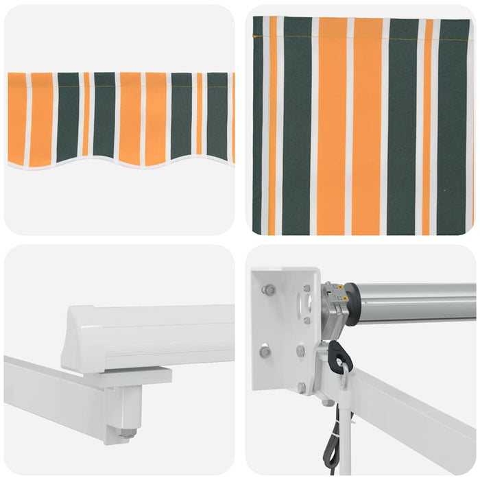 Cort electric retractabil Verde 500 × 300 cm - WALTI WALTI