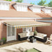 Cort electric retractabil Verde 500 × 300 cm - WALTI WALTI