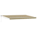 Cort electric retractabil Verde 500 × 300 cm - WALTI WALTI
