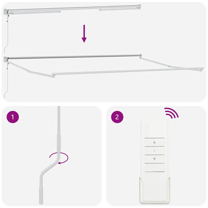 Cort electric retractabil Verde 500 × 300 cm - WALTI WALTI
