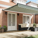 Copertină retractabilă manuală Verde 500 × 300 cm - WALTI WALTI