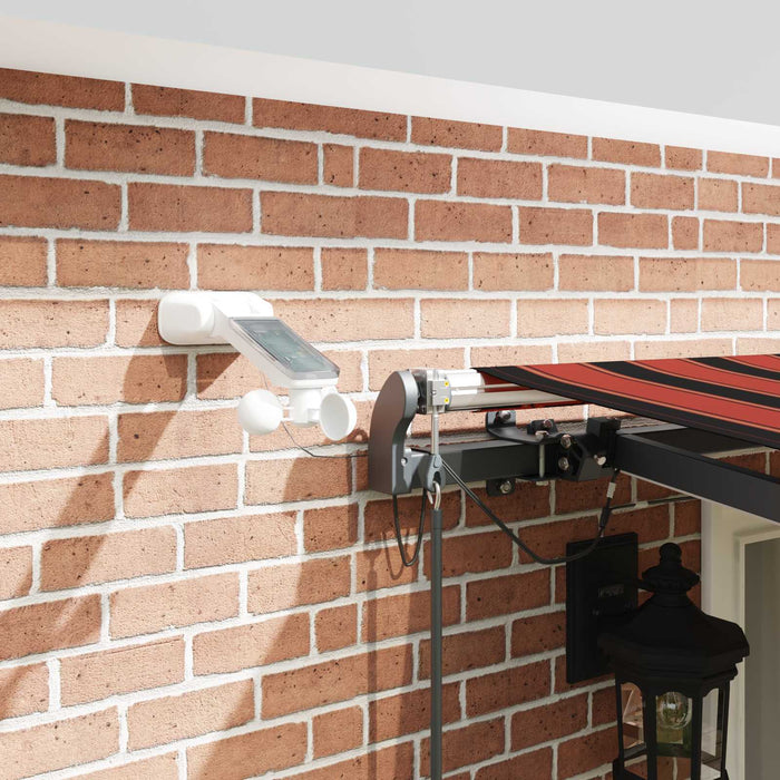 Țesătură pentru copertină cu portocaliu și maro 500 × 350 cm - WALTI WALTI