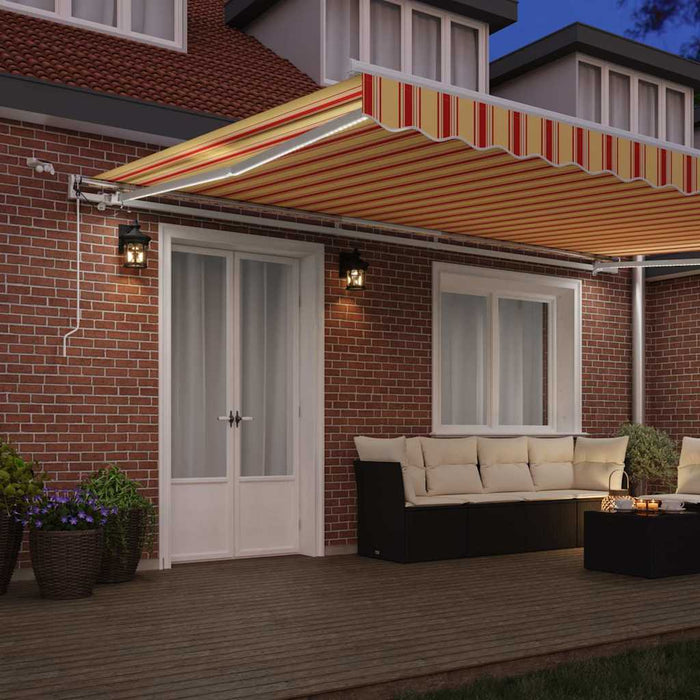Copertină electrică cu LED și senzor 5 x 3,5 m - WALTI WALTI