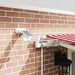 Cortina Retractabilă Roșu și Alb 500 × 350 cm - WALTI WALTI