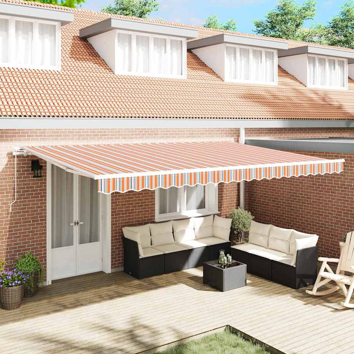Copertină retractabilă Multicolour 500 × 350 cm WALTI