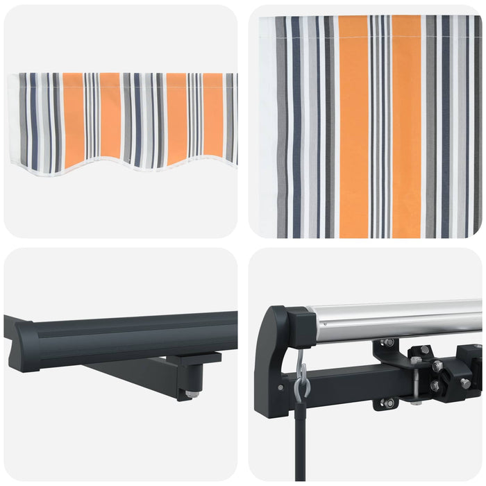 Copertină retractabilă Multicolour 500 × 350 cm WALTI