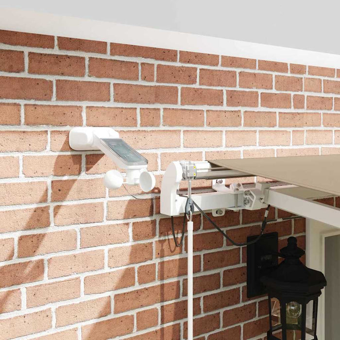 Cortina Retractabilă Bej 500 × 350 cm Poliester și metal - WALTI WALTI
