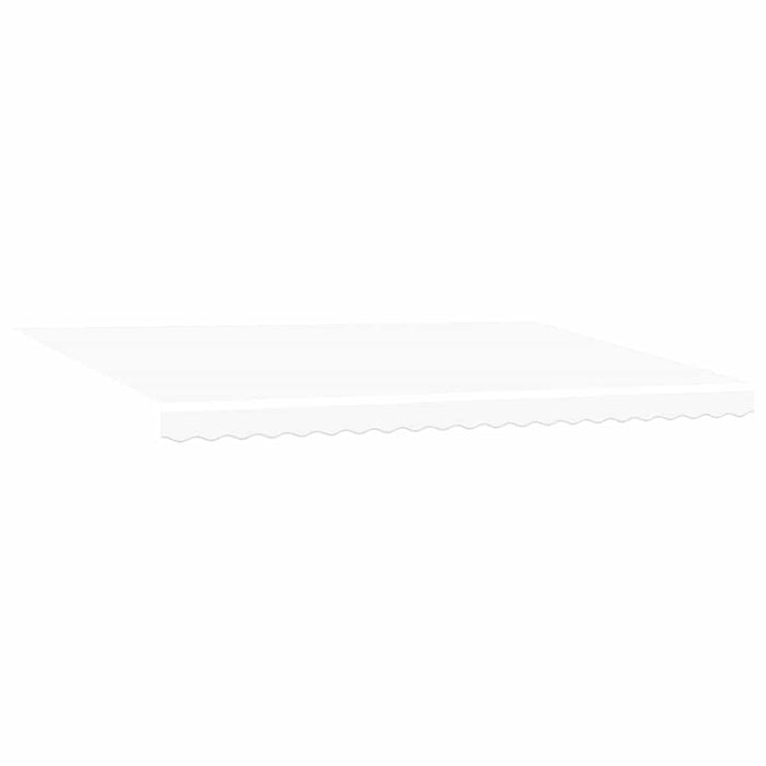 Cortina Retractabilă Alb 500 × 350 cm Poliester și Aluminiu - WALTI WALTI
