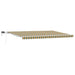 Cortina Retractabilă Manual Verde și galben 500 × 350 cm - WALTI WALTI