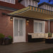 Cortina Retractabilă Verde și galben 500 ×350 cm țesătură - WALTI WALTI