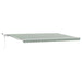 Cortina Retractabilă Verde și alb 500 × 350 cm - WALTI WALTI