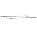 Marchiză retractabilă manuală cu LED portocalie și maro 600x300 cm - WALTI WALTI