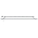 Marchiză retractabilă manuală cu LED portocalie și maro 600x300 cm - WALTI WALTI