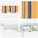 Markiză Retractabilă Manuală Stripe Multicolor 600x300 cm - WALTI WALTI